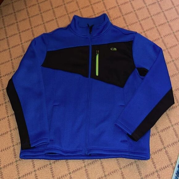 CB waffle knit jacket w fleece lining NWOT XL - Picture 1 of 9